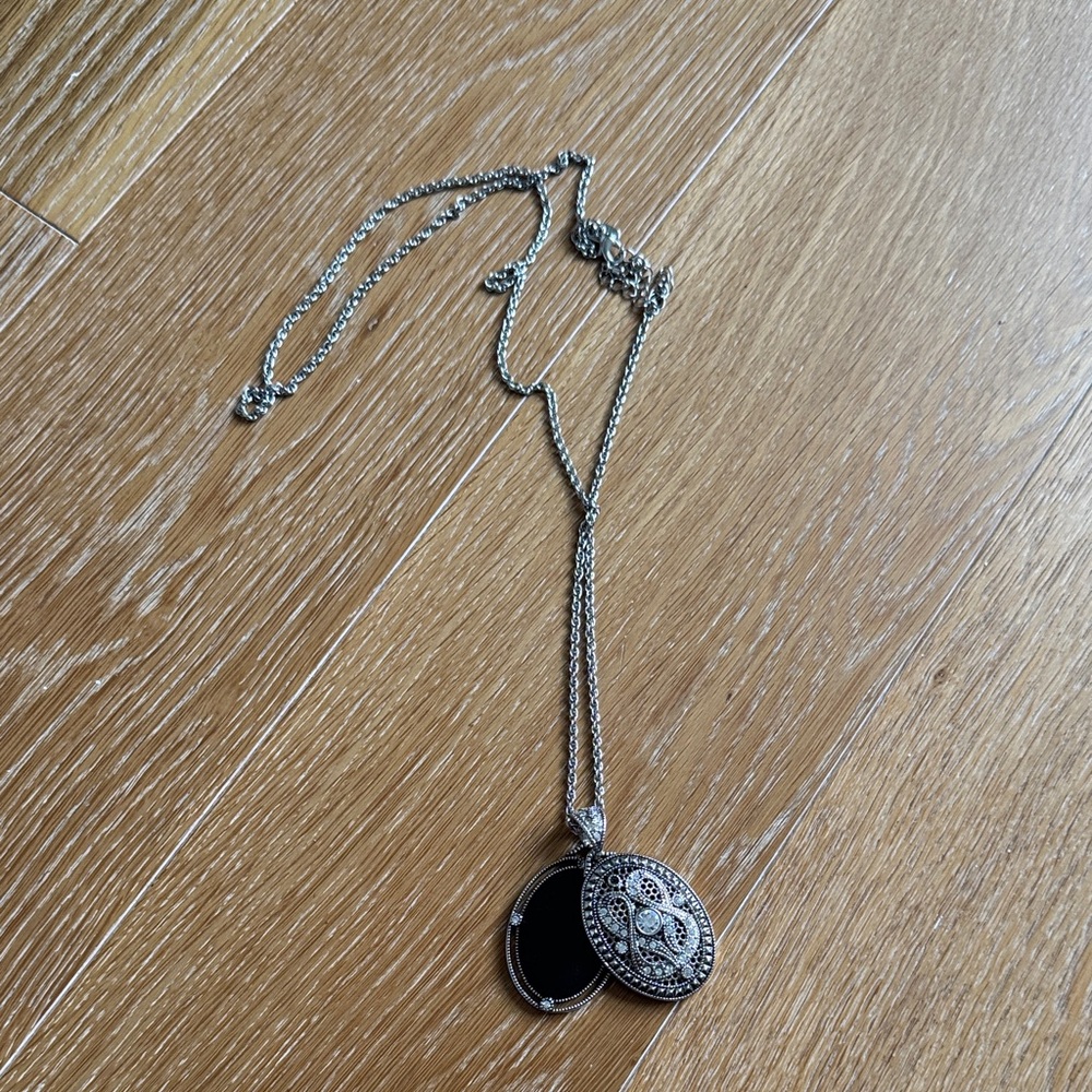 Lia Sophia Silver Pendant Necklace